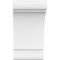 Ekena Millwork Standard Olympic Architectural Grade PVC Corbel, 7"W x 10"D x 14"H CORP07X10X14OLY - alternate 2